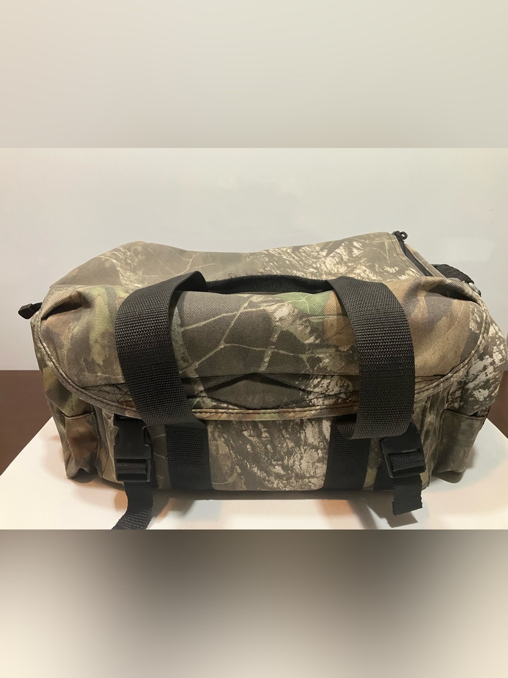 Camo Utility gear Bag - Green Camouflage Outdoor Hunting Fishing Camouflage